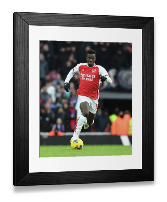 Framed Print : Arsenal's Eddie Nketiah Shines: A Star-Studded Victory Over Crystal Palace (2023-24) Framed Print : Arsenal's Eddie Nketiah Shines: A Star-Studded Victory Over Crystal Palace (2023-24)