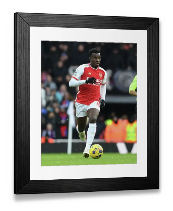 Framed Print : Arsenal's Eddie Nketiah Shines: Outscoring Crystal Palace in a Memorable 2023-24 Premier League Clash Framed Print : Arsenal's Eddie Nketiah Shines: Outscoring Crystal Palace in a Memorable 2023-24 Premier League Clash