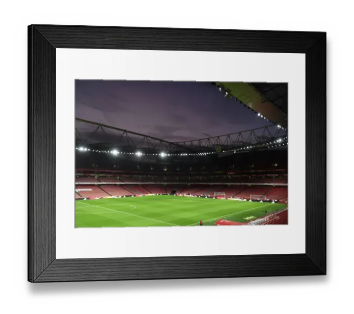 Framed Print : Arsenal vs Crystal Palace: Premier League Clash at Emirates Stadium (January 2024)