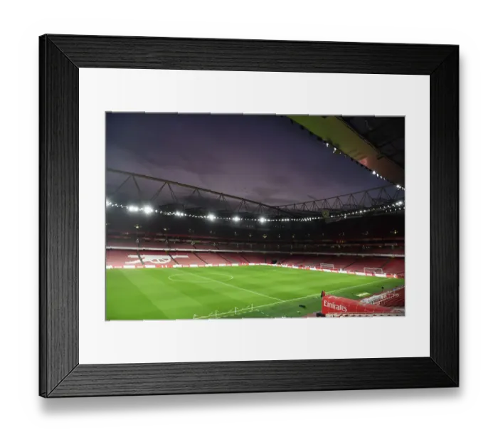 Framed Print : Arsenal vs Crystal Palace: Premier League Clash at Emirates Stadium (2024)