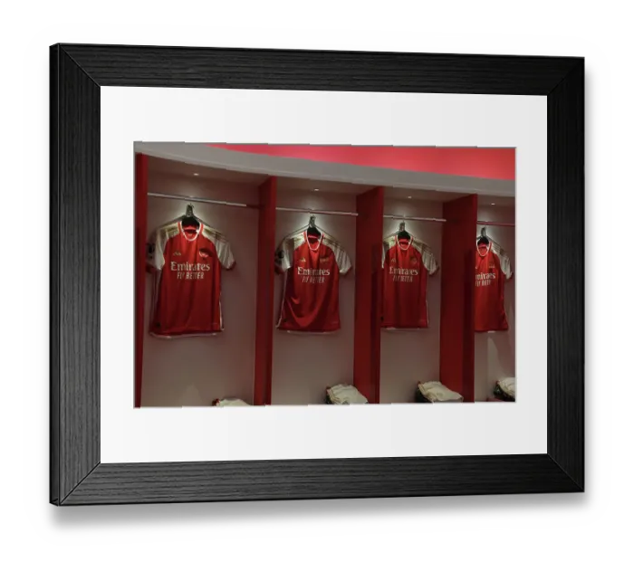 Framed Print : Arsenal FC: United Team Spirit Before Clash with Crystal Palace (2023-24) Framed Print : Arsenal FC: United Team Spirit Before Clash with Crystal Palace (2023-24)