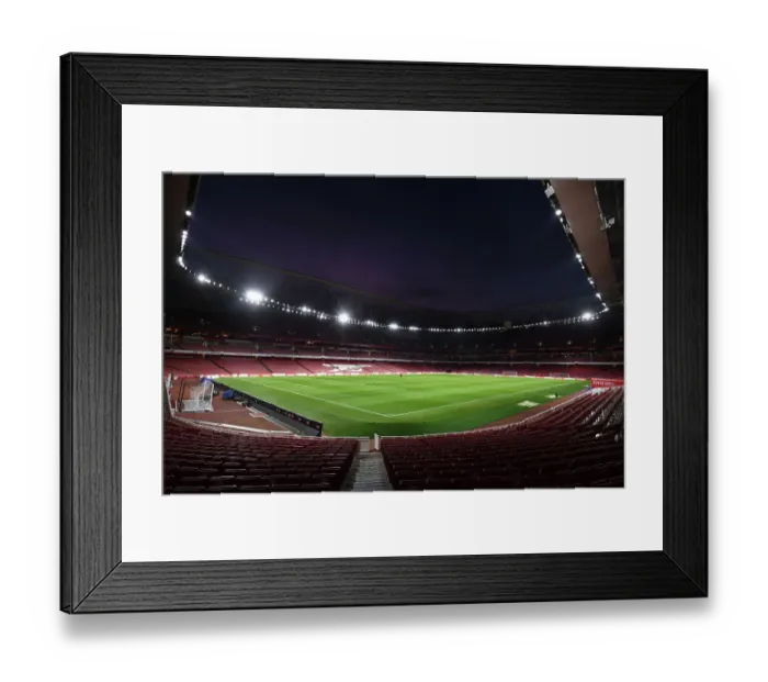 Framed Print : Arsenal vs Crystal Palace: Premier League Clash at Emirates Stadium (2024)