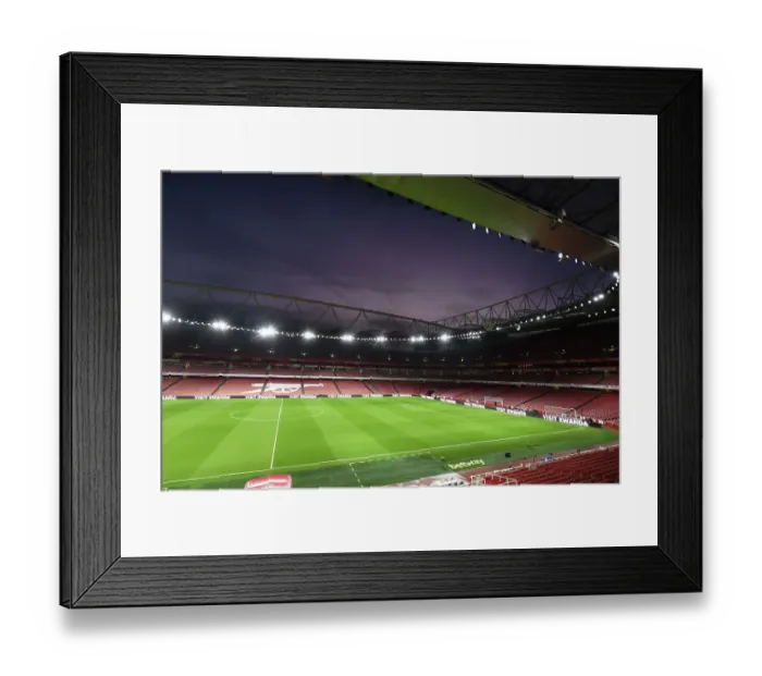 Framed Print : Arsenal vs Crystal Palace: Premier League Clash at Emirates Stadium (2024)