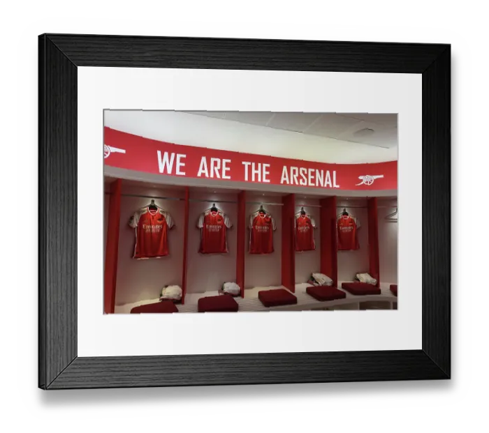 Framed Print : Arsenal FC: United in the Huddle - Pre-Battle Moment at Emirates Stadium (2023-24) Framed Print : Arsenal FC: United in the Huddle - Pre-Battle Moment at Emirates Stadium (2023-24)