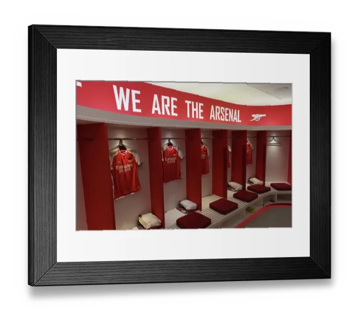 Framed Print : Arsenal FC: United in Pre-Match Focus - The Huddle Before Battle (2023-24) Framed Print : Arsenal FC: United in Pre-Match Focus - The Huddle Before Battle (2023-24)