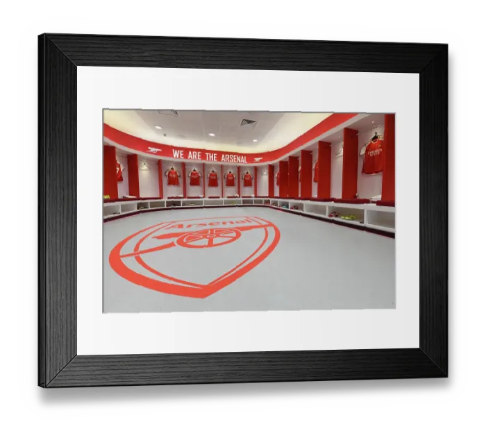 Framed Print : Arsenal FC: Unity and Focus - The Pre-Match Huddle Framed Print : Arsenal FC: Unity and Focus - The Pre-Match Huddle