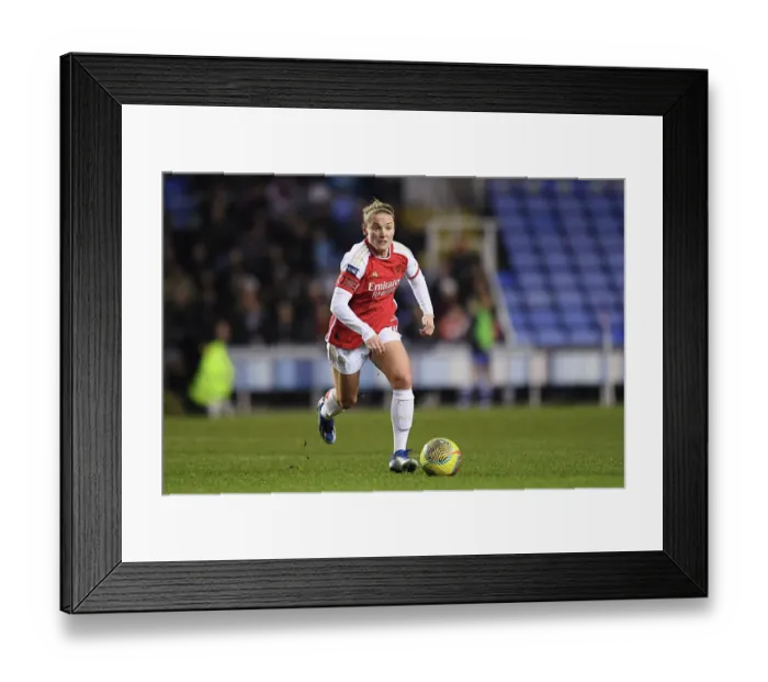 Framed Print : Arsenal's Kim Little in Action: Reading vs. Arsenal - FA Women's Continental Tyres League Cup 2023-24