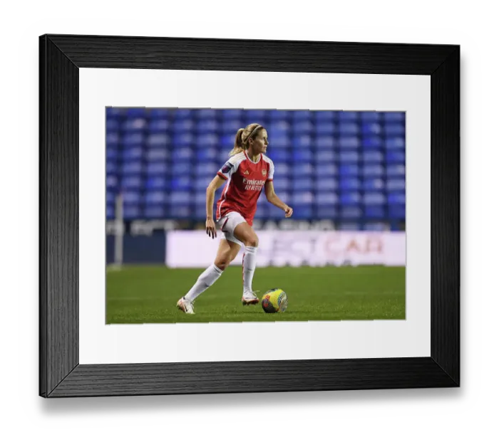 Framed Print : Arsenal Women's Dominance: Crushing Reading in FA WSL Cup Match