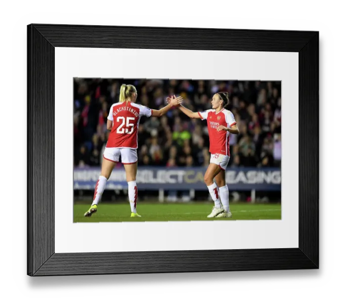 Framed Print : Arsenal Women's FA WSL Cup Victory: Caitlin Foord Scores Opening Goal vs. Reading Framed Print : Arsenal Women's FA WSL Cup Victory: Caitlin Foord Scores Opening Goal vs. Reading