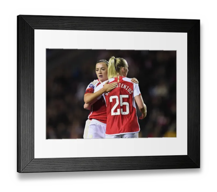 Framed Print : Arsenal's Stina Blackstenius Scores Hat-trick in Conti Cup Victory Over Reading Framed Print : Arsenal's Stina Blackstenius Scores Hat-trick in Conti Cup Victory Over Reading