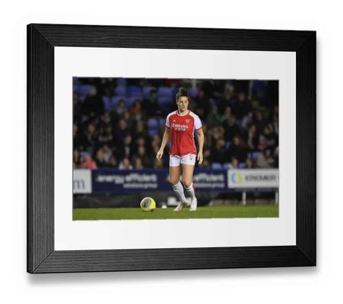 Framed Print : Arsenal's Jennifer Beattie Shines in FA Women's Continental Tyres League Cup Match Against Reading