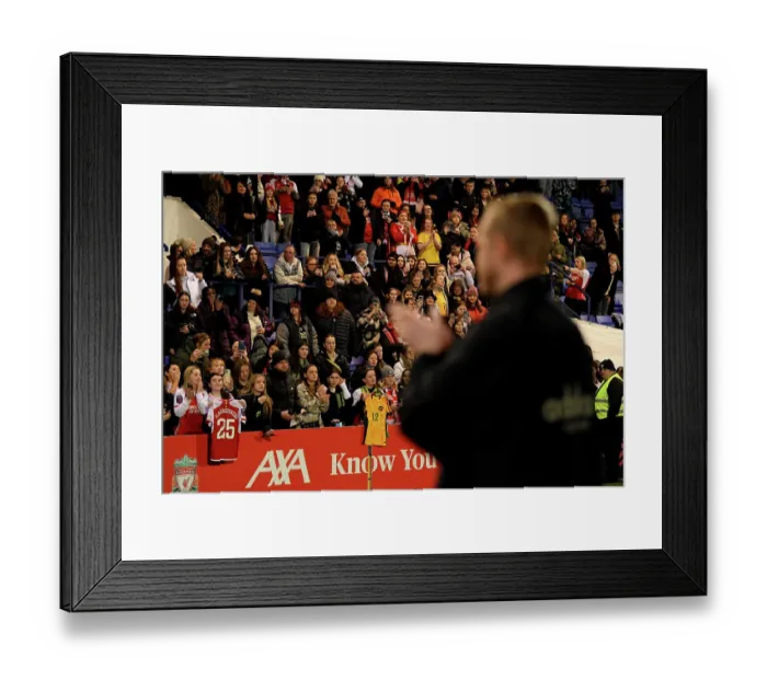 Framed Print : Arsenal Fans United: Barclays Women's Super League - Liverpool FC vs. Arsenal FC Framed Print : Arsenal Fans United: Barclays Women's Super League - Liverpool FC vs. Arsenal FC