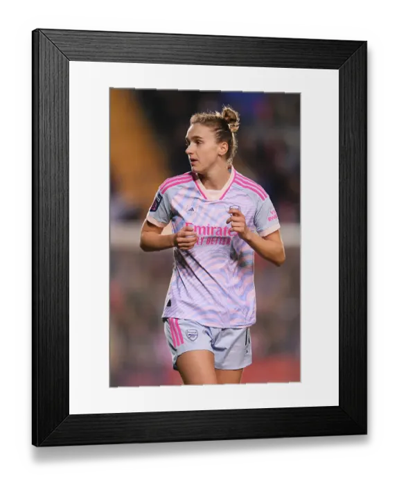 Framed Print : Arsenal's Vivianne Miedema Focuses Ahead of Liverpool FC Showdown in Women's Super League Framed Print : Arsenal's Vivianne Miedema Focuses Ahead of Liverpool FC Showdown in Women's Super League