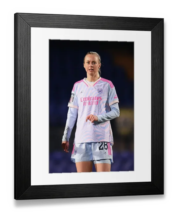 Framed Print : Arsenal vs. Liverpool: A Battle in the Barclays Women's Super League