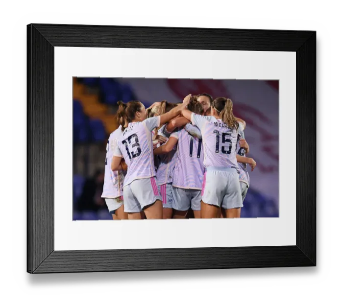 Framed Print : Vivianne Miedema Scores First Goal in Arsenal's Victory over Liverpool in Women's Super League, 2023-24