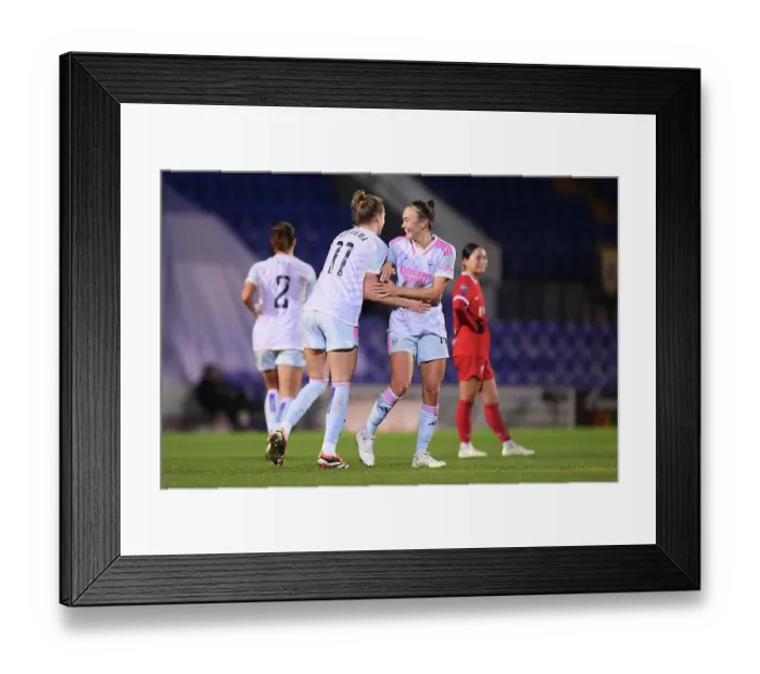 Framed Print : Liverpool FC v Arsenal FC - Barclays Women's Super League