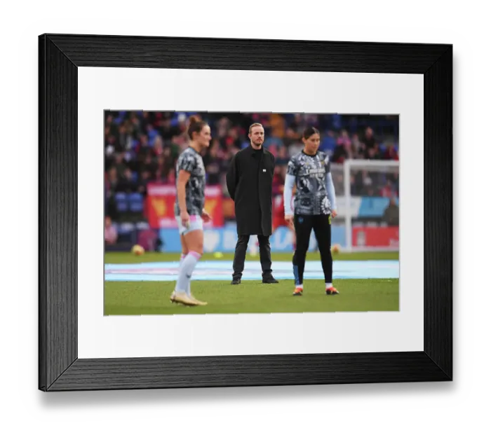 Framed Print : Barclays Super League Showdown: Arsenal Women vs. Liverpool Women - Manager Jonas Eidevall Gears Up Framed Print : Barclays Super League Showdown: Arsenal Women vs. Liverpool Women - Manager Jonas Eidevall Gears Up