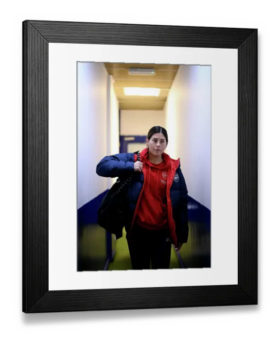 Framed Print : Arsenal Women Face Liverpool in Barclays Super League Showdown