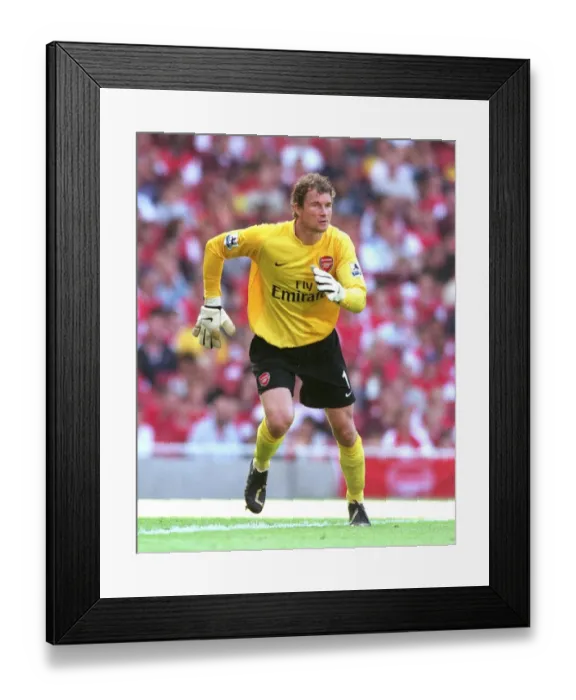 Framed Print : Jens Lehmann's Shut-Out: Arsenal's 3-0 Victory Over Sheffield United, Emirates Stadium, 2006