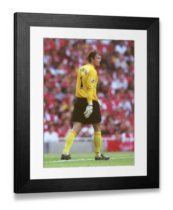 Framed Print : Arsenal's Unbeatable Wall: Jens Lehmann's Shut-Out in Arsenal's 3-0 Victory over Sheffield United, 2006