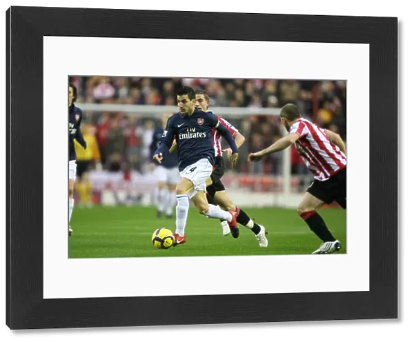 Cesc Fabregas (Arsenal) Jordan Henderson (Sunderland). Sunderland 1: 0 Arsenal