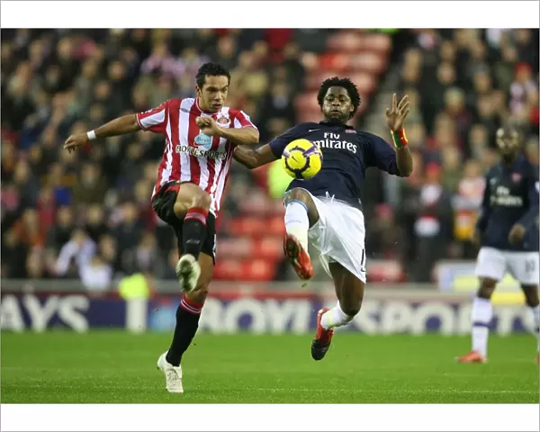 Alex Song (Arsenal) Kieran Richardson (Sunderland). Sunderland 1: 0 Arsenal