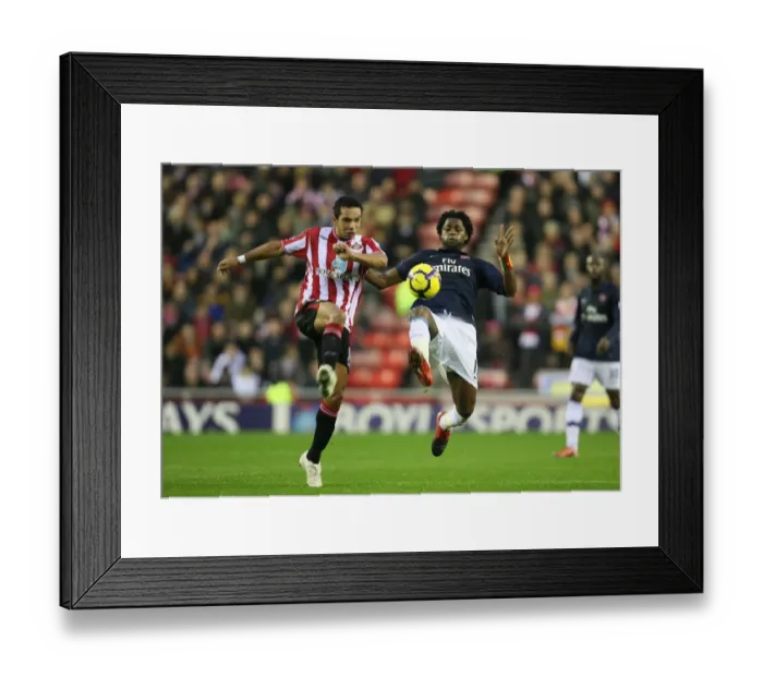 Framed Print : Alex Song (Arsenal) Kieran Richardson (Sunderland). Sunderland 1: 0 Arsenal Framed Print : Alex Song (Arsenal) Kieran Richardson (Sunderland). Sunderland 1: 0 Arsenal
