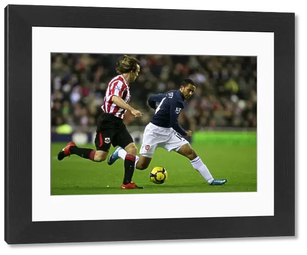 Theo Walcott (Arsenal) Bolo Zenden (Sunderland). Sunderland 1: 0 Arsenal