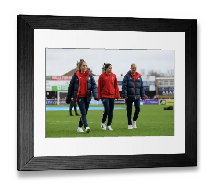 Framed Print : West Ham United v Arsenal FC - Barclays Women's Super League