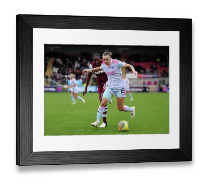 Framed Print : West Ham United v Arsenal FC - Barclays Women's Super League Framed Print : West Ham United v Arsenal FC - Barclays Women's Super League