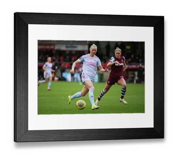 Framed Print : West Ham United v Arsenal FC - Barclays Women's Super League Framed Print : West Ham United v Arsenal FC - Barclays Women's Super League