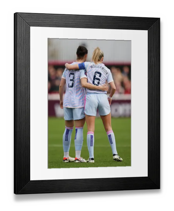 Framed Print : West Ham United v Arsenal FC - Barclays Women's Super League