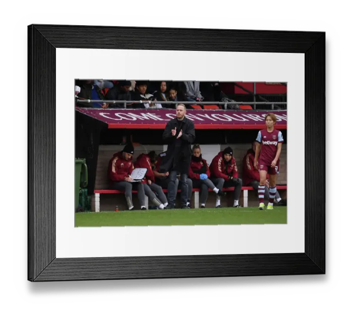 Framed Print : West Ham United v Arsenal FC - Barclays Women's Super League