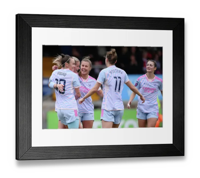 Framed Print : West Ham United v Arsenal FC - Barclays Women's Super League