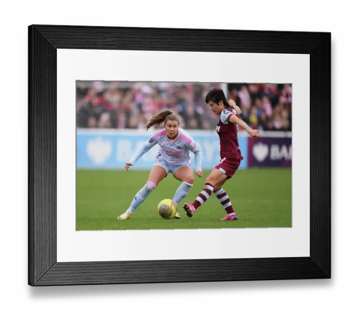 Framed Print : West Ham United v Arsenal FC - Barclays Women's Super League