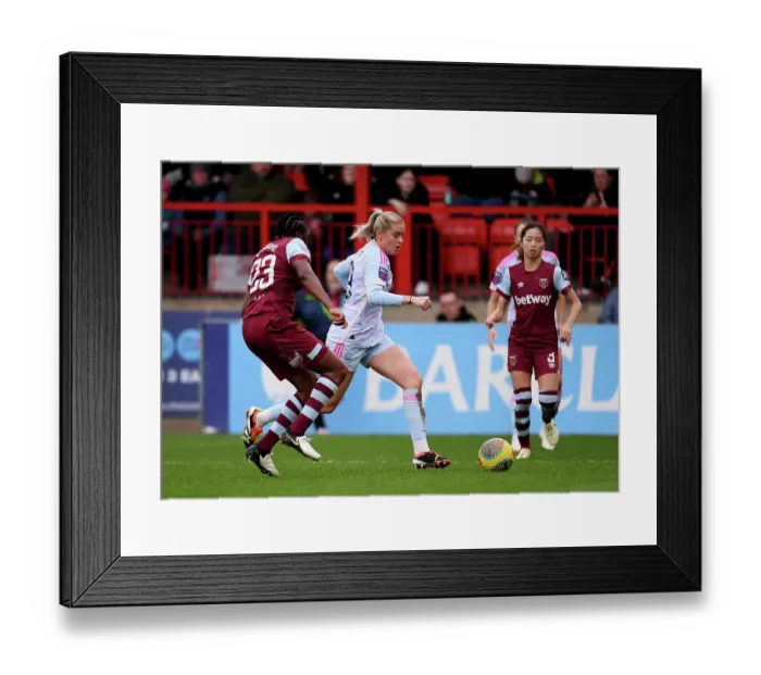 Framed Print : West Ham United v Arsenal FC - Barclays Women's Super League Framed Print : West Ham United v Arsenal FC - Barclays Women's Super League