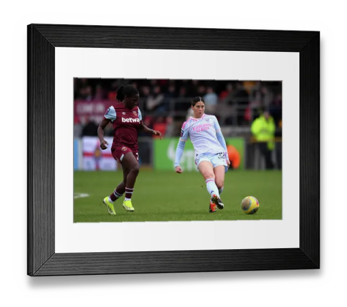 Framed Print : West Ham United v Arsenal FC - Barclays Women's Super League