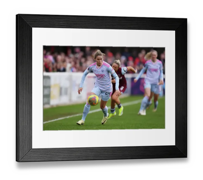 Framed Print : West Ham United v Arsenal FC - Barclays Women's Super League Framed Print : West Ham United v Arsenal FC - Barclays Women's Super League