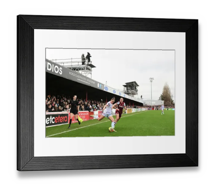 Framed Print : West Ham United v Arsenal FC - Barclays Women's Super League