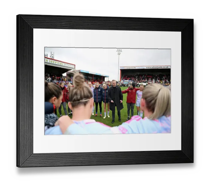 Framed Print : West Ham United v Arsenal FC - Barclays Women's Super League