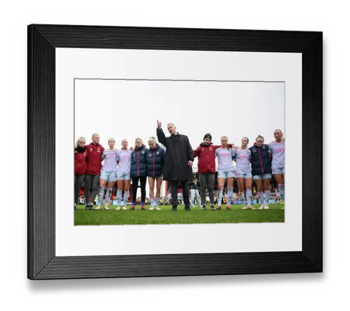 Framed Print : West Ham United v Arsenal FC - Barclays Women's Super League