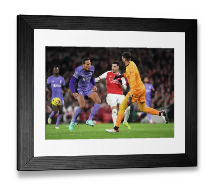 Framed Print : Arsenal FC v Liverpool FC - Premier League