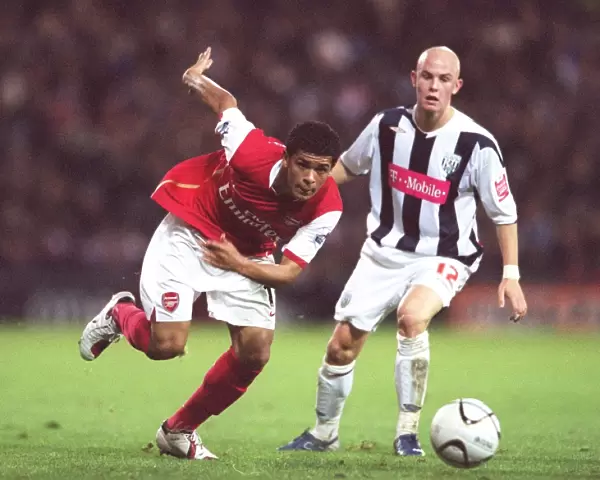 Denilson Doubles: Arsenal's Victory Over West Brom in Carling League Cup (2006)