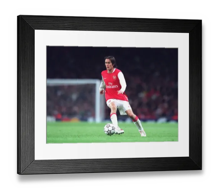 Framed Print : Tomas Rosicky in Action: Arsenal vs CSKA Moscow, UEFA Champions League, Emirates Stadium, 2006 Framed Print : Tomas Rosicky in Action: Arsenal vs CSKA Moscow, UEFA Champions League, Emirates Stadium, 2006