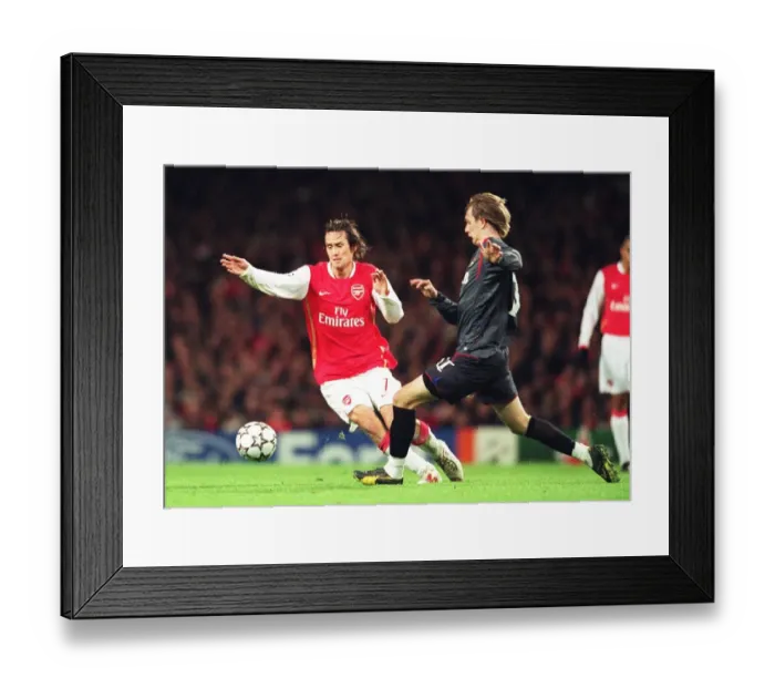 Framed Print : Arsenal FC vs CSKA Moscow: 2006-07 Season Match Framed Print : Arsenal FC vs CSKA Moscow: 2006-07 Season Match