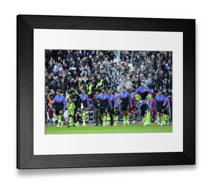 Framed Print : West Ham United v Arsenal FC - Premier League