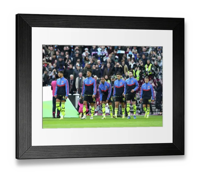 Framed Print : West Ham United v Arsenal FC - Premier League