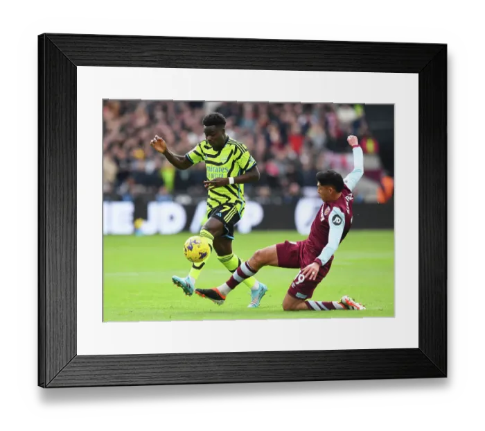 Framed Print : West Ham United v Arsenal FC - Premier League
