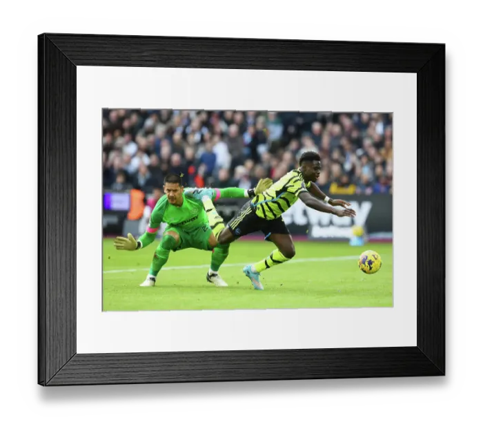 Framed Print : West Ham United v Arsenal FC - Premier League