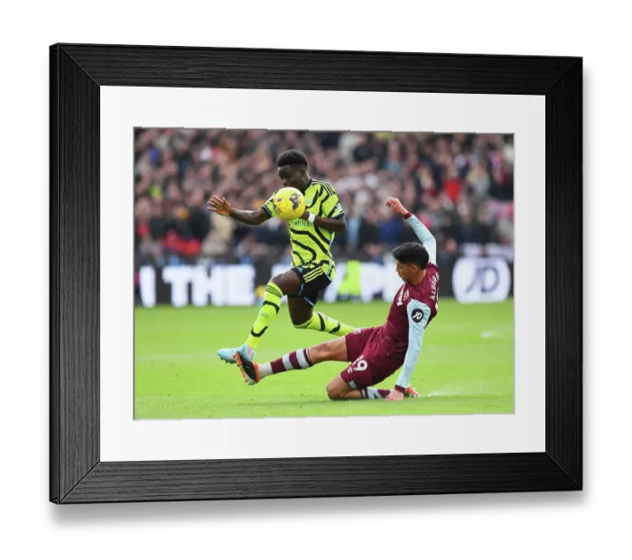 Framed Print : West Ham United v Arsenal FC - Premier League
